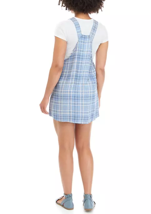 As U Wish Juniors' Jacquard Floral Shift Dress 4 As U Wish Juniors' Jacquard Floral Shift Dress - Image 2