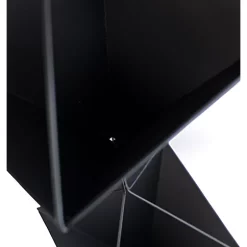 Hide+seek SUPPLY CO Cascade Metal Planter-set of 2-matte black -As U Wish Sales Belk 1146