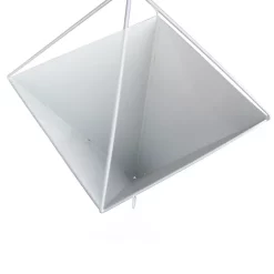 Hide+seek SUPPLY CO Cascade Metal Planter-set of 2-glossy white -As U Wish Sales Belk 1151