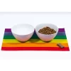 Hide+seek SUPPLY CO Pride Placemats (set of 4)-Classic Rainbow -As U Wish Sales Belk 1189