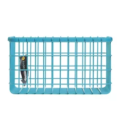Hide+seek SUPPLY CO Loop Heavy-Duty Wire Bin-Large-Turquoise