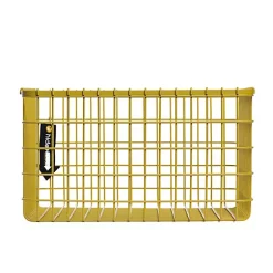 Hide+seek SUPPLY CO Loop Heavy-Duty Wire Bin-Large-Yellow -As U Wish Sales Belk 1204