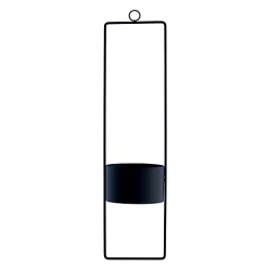Hide+seek SUPPLY CO Upright Hanging Planter-large-black -As U Wish Sales Belk 1220