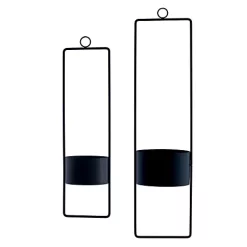 Hide+seek SUPPLY CO Upright Hanging Planter-small-black -As U Wish Sales Belk 1232