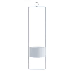 Hide+seek SUPPLY CO Upright Hanging Planter-small-white -As U Wish Sales Belk 1251