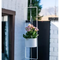 Hide+seek SUPPLY CO Upright Hanging Planter-large-white