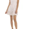 As U Wish Juniors' Tank Knit Eyelet Babydoll Dress -As U Wish Sales Belk 126