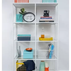 Hide+seek SUPPLY CO Loop Heavy-Duty Wire Bin-Small-White -As U Wish Sales Belk 1260