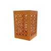 Hide+seek SUPPLY CO Breeze Block Metal Container-Orange -As U Wish Sales Belk 1263