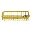 Hide+seek SUPPLY CO Loop Heavy-Duty Wire Bin-Shallow-Lemon-set of 4 -As U Wish Sales Belk 1267