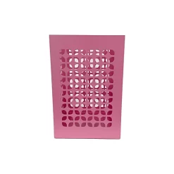 Hide+seek SUPPLY CO Breeze Block Metal Container-Pink
