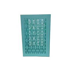 Hide+seek SUPPLY CO Breeze Block Metal Container-Turquoise -As U Wish Sales Belk 1295