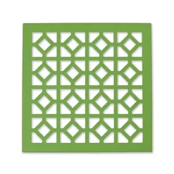 Hide+seek SUPPLY CO Breeze Block Metal Wall Tile: 7" x 7" Greenery -As U Wish Sales Belk 1301