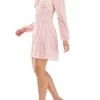 As U Wish Juniors' Long Sleeve V-Neck Swing Dress 1 As U Wish Juniors' Long Sleeve V-Neck Swing Dress -As U Wish Sales Belk 138