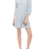 As U Wish Juniors' Bubble Sleeve Dress with Necklace -As U Wish Sales Belk 164