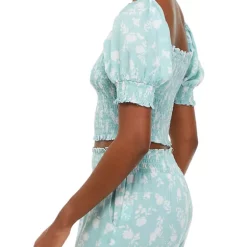 As U Wish Juniors' Short Puff Sleeve Square Neck Top 8 As U Wish Juniors' Short Puff Sleeve Square Neck Top -As U Wish Sales Belk 193