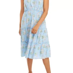 As U Wish Juniors' Sleeveless Tiered Midi Dress -As U Wish Sales Belk 298