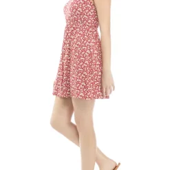 As U Wish Juniors' Tank Tie Shoulder Printed Dress -As U Wish Sales Belk 374