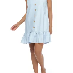 As U Wish Junior's Linen Drop Waist Dress -As U Wish Sales Belk 379