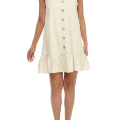 As U Wish Junior's Linen Drop Waist Dress -As U Wish Sales Belk 380