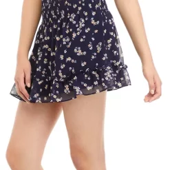 As U Wish Juniors' Floral Ruffle Skirt -As U Wish Sales Belk 383