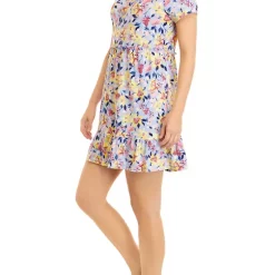 As U Wish Juniors' Floral Babydoll Dress 8 As U Wish Juniors' Floral Babydoll Dress -As U Wish Sales Belk 407