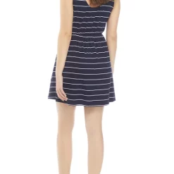 As U Wish Juniors' Tank Tie Shoulder Striped Dress -As U Wish Sales Belk 409
