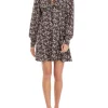 As U Wish Juniors' Lantern Sleeve Floral Dress 1 As U Wish Juniors' Lantern Sleeve Floral Dress -As U Wish Sales Belk 414