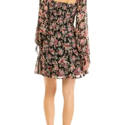 As U Wish Juniors' Long Sleeve Smocked Tie Sleeve Dress 7 As U Wish Juniors' Long Sleeve Smocked Tie Sleeve Dress -As U Wish Sales Belk 419