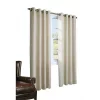 Commonwealth Home Fashions Commonwealth Thermalogic Eight Grommets Rhapsody Thermavoile Lined Curtains - 54"x95" - Mushroom -As U Wish Sales Belk 489