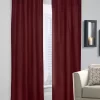 Commonwealth Home Fashions Prescott Pole Top Panel Curtain Pair