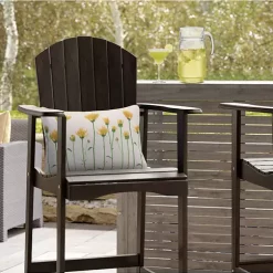 Commonwealth Home Fashions Turquoise Cove High Back Cushion -As U Wish Sales Belk 662