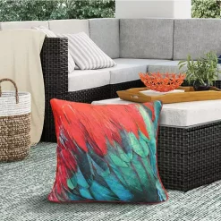 Commonwealth Home Fashions Ruby Red Decorative Lumbar Pillow -As U Wish Sales Belk 666