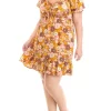 As U Wish Plus Size Short Puff Sleeve Dress -As U Wish Sales Belk 67