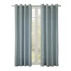 Commonwealth Home Fashions Commonwealth Harmony 71712-109 Solid Color Curtain Panel, 52" Wide by 63" Long, Blue -As U Wish Sales Belk 721