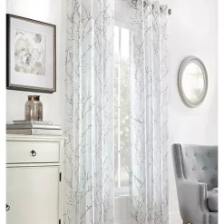 Commonwealth Home Fashions Commonwealth Lisette Grommet Top Panel Sheer Printed Chiffon 13 Commonwealth Home Fashions Commonwealth Lisette Grommet Top Panel Sheer Printed Chiffon -As U Wish Sales Belk 815