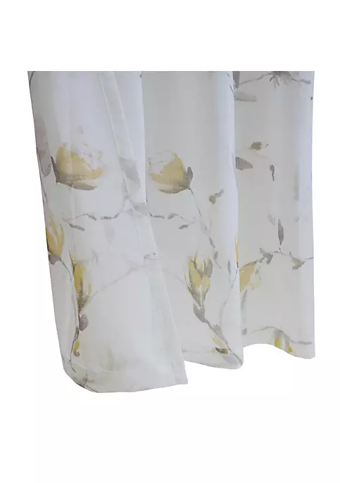 Commonwealth Home Fashions Commonwealth Symphony Grommet Curtain Panel Window Dressing - 52x84", Yellow 5 Commonwealth Home Fashions Commonwealth Symphony Grommet Curtain Panel Window Dressing - 52x84", Yellow - Image 3