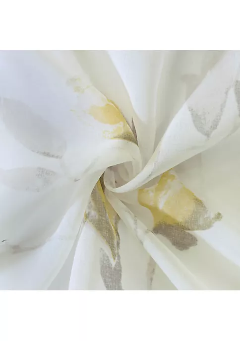 Commonwealth Home Fashions Commonwealth Symphony Grommet Curtain Panel Window Dressing - 52x84", Yellow 6 Commonwealth Home Fashions Commonwealth Symphony Grommet Curtain Panel Window Dressing - 52x84", Yellow - Image 4