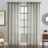 Commonwealth Home Fashions Commonwealth Belge Grommet Dressing Window Curtain Panel - 52x95", Grey -As U Wish Sales Belk 847