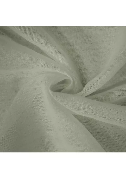 Commonwealth Home Fashions Commonwealth Belge Grommet Dressing Window Curtain Panel - 52x95", Grey 6 Commonwealth Home Fashions Commonwealth Belge Grommet Dressing Window Curtain Panel - 52x95", Grey - Image 4