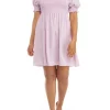 As U Wish Juniors' Short Puff Sleeve Dress 1 As U Wish Juniors' Short Puff Sleeve Dress -As U Wish Sales Belk 87