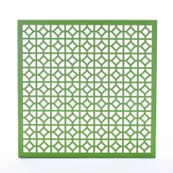 Hide+seek SUPPLY CO Breeze Block Metal Wall Tile: 15.5" x 15.5" Greenery -As U Wish Sales Belk 957